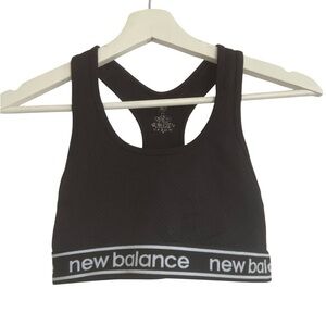 New Balance Black Racerback Bra Size Small
